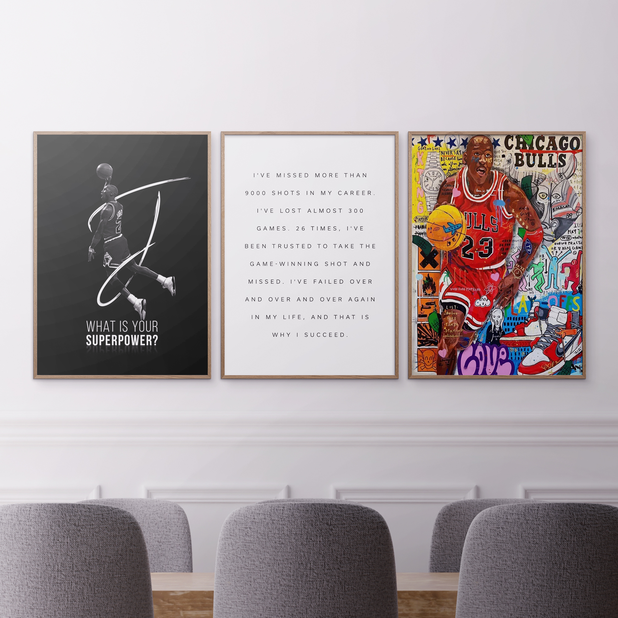 Michael Jordan plakatsæt