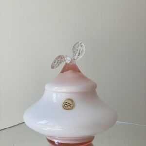 Italiensk Bomboniera - Da Franco - Vintage - Rosa - Stor