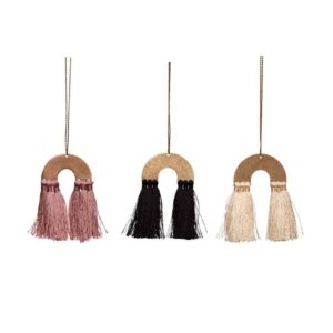 Christmas decorations - Metal/Cord - s/3