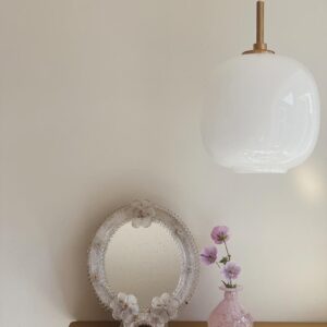 Vintage Murano spejl  -  1950âerne  -  Klart glas