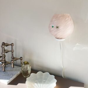 Murano Wall Lights - Vintage - Matte Pink - 1 pc